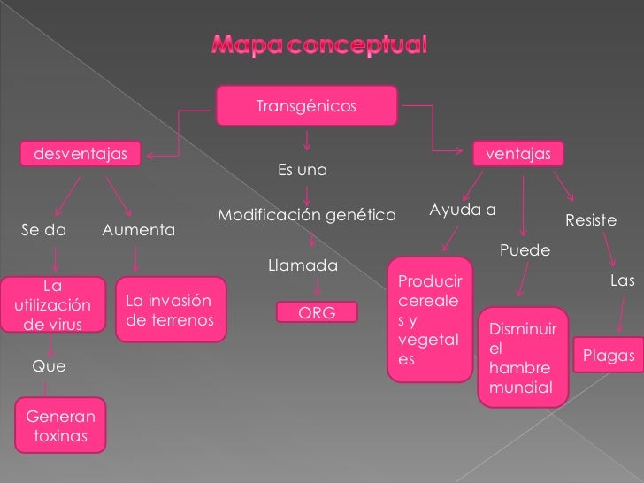 25+ Mapa Conceptual Mapa Mental Alimentos Transgenicos Gif