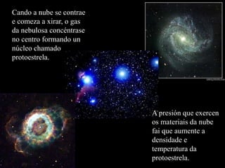 A ESTRELA MÁIS IMPORTANTE: O SOLÉ unha estrela que se encontra no centro do Sistema Solar, constituíndo a maior fonte de enerxía electromagnética deste sistema planetario.