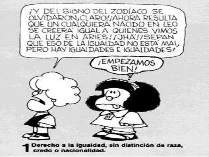 Resultado de imagen de derechos niño mafalda