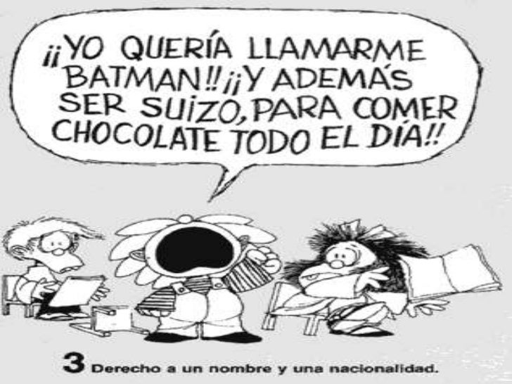 Mafalda- Derechos del niño-