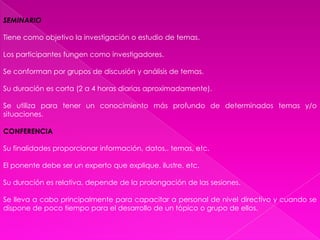 Puestos de trabajo que involucra.