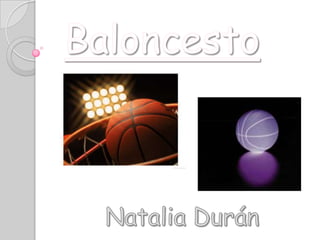 Baloncesto Natalia Durán  
