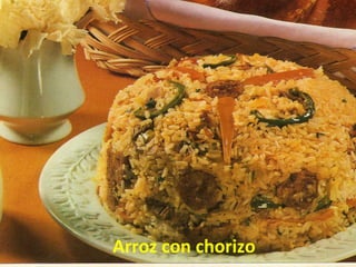 Arroz con chorizo