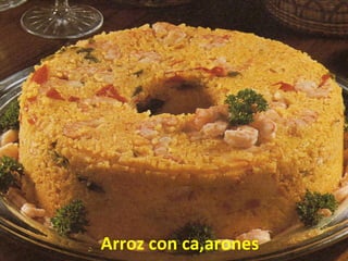 Arroz con ca,arones