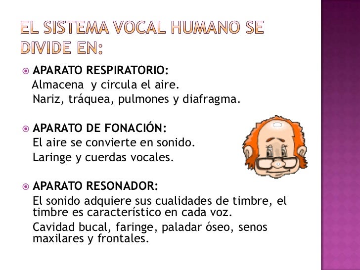Técnica Vocal 1. Características acústicas del sonido vocal.