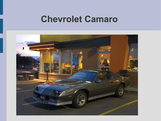 Chevrolet Camaro  