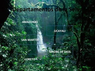 Departamentos del Perú