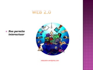    Nos permite
    interactuar




                  reduceem.wordpress.com
 