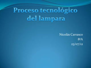 Nicolás Carrasco
             8ºA
        23/07/12
 