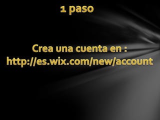 crea tu pagina web
