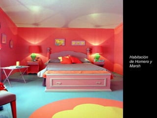 Habitación de Homero y Marsh 