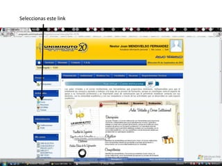 Seleccionas este link
 