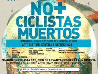 Afiche oficial del evento. (www.furiosos.cl)
 