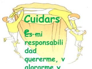 Cuidars
e…mi
Es
responsabili
dad
quererme, v
 
