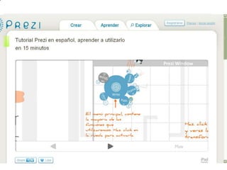 Tutorial manejo ventajas y desventajas de PREZI