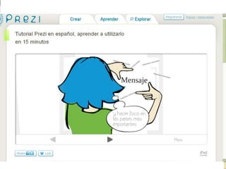 Tutorial manejo ventajas y desventajas de PREZI