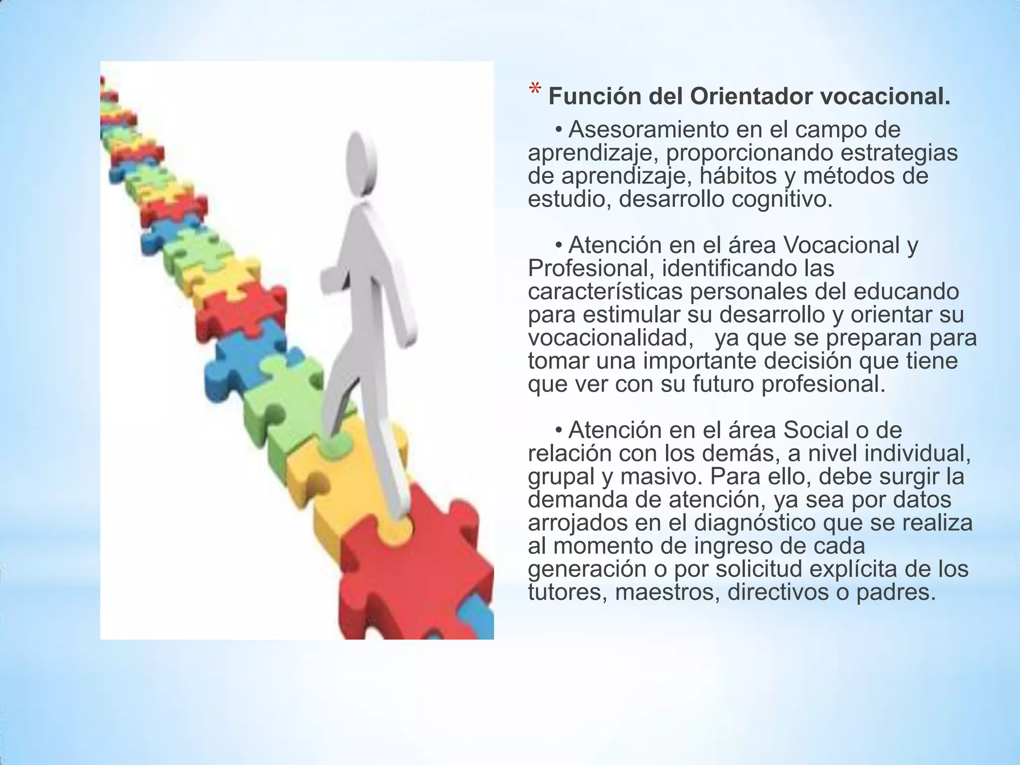 La importancia del Orientador Vocacional en los Jóvenes | PPT ...