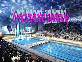 Synchronized swimming 