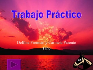 Delfina Freiman y Carmela Parente 1año Trabajo Práctico 