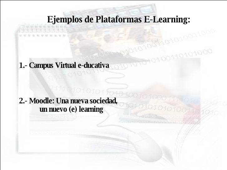 Plataformas ELearning