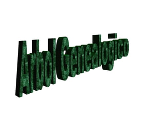 Arbol Genealogico 