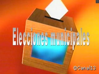 Elecciones municipales 