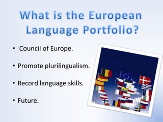 European Language Portfolio | PPTX