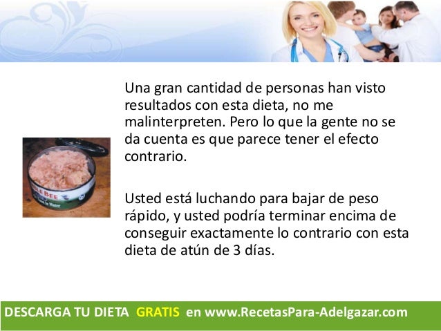 Dietas gratis para adelgazar rapidamente