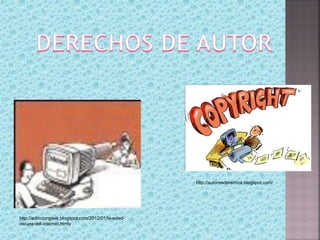 http://autoresderechos.blogspot.com/




http://adicciongeek.blogspot.com/2012/01/la-edad-
oscura-del-internet.htmlv
 