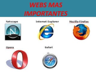 WEBS MAS
IMPORTANTES
 