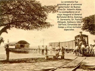 Historia del FERROCARRIL MIDLAND DE BUENOS AIRES (Capítulo 2) 