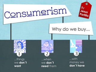 Consumerism final version