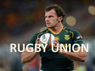 RUGBY UNION
 