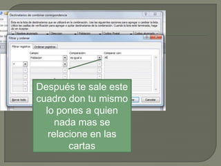 Después te sale este
cuadro don tu mismo
lo pones a quien
nada mas se
relacione en las
cartas

 