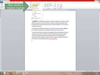 Nos vamos a
mostrar marcas

 