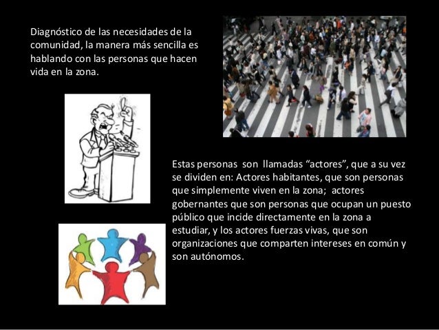 Importancia del Diagnostico Local en la comunidad