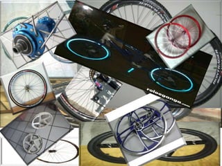 collage presentacion de los rines de la bicicleta