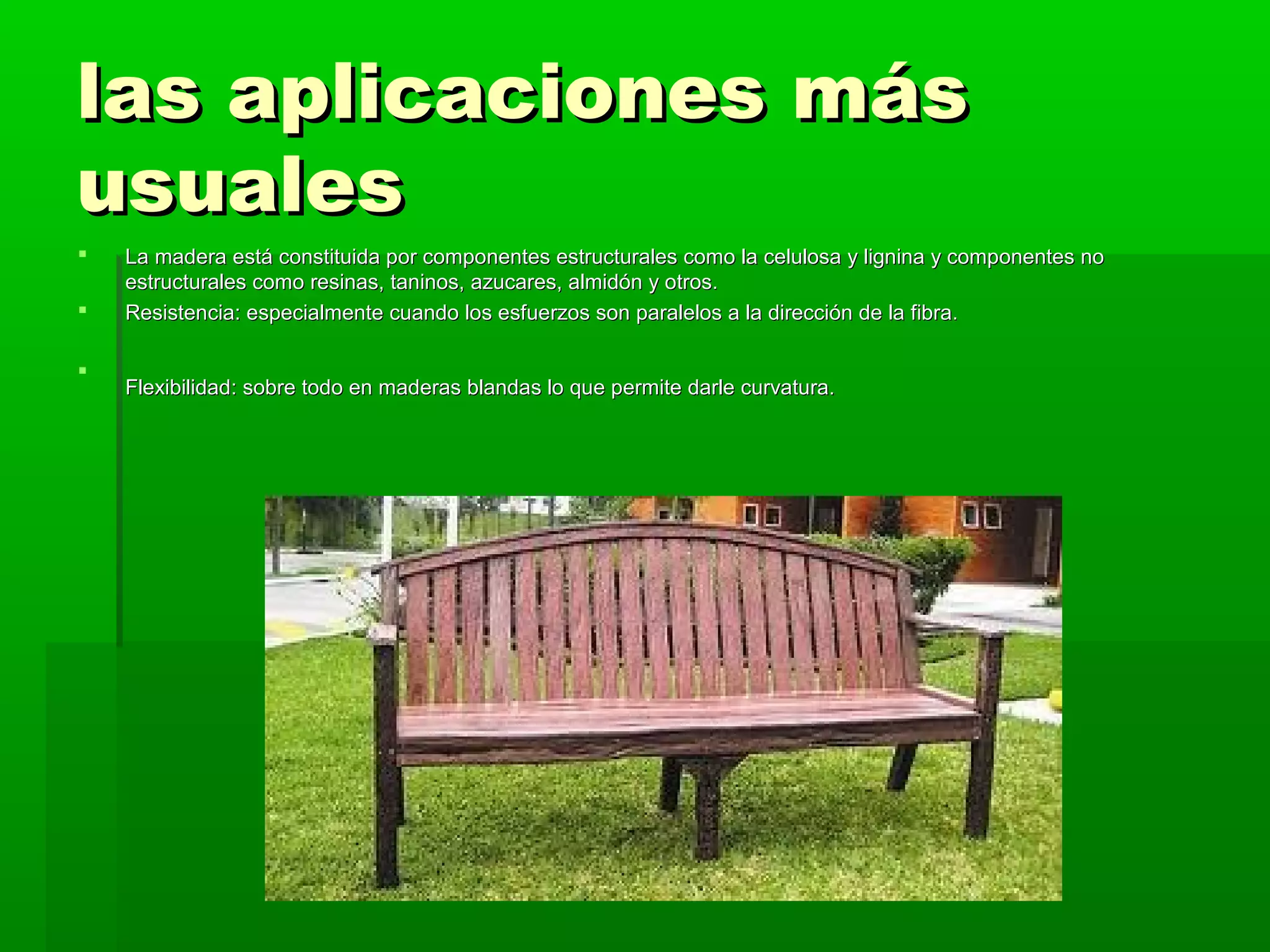 La Madera Ppt