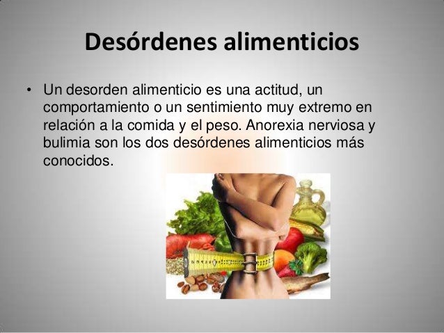 DESORDENES ALIMENTICIOS (D.H.V.)