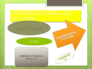 UNIVERSIDAD CENTRAL DEL
ECUADOR

LAS TICS

 
