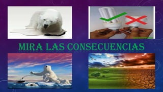 Mira las consecuencias

 