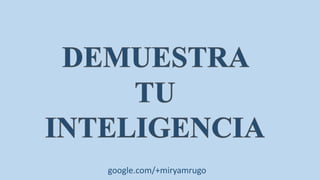 google.com/+miryamrugo

 