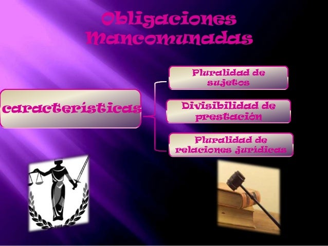obligaciones y solidarias