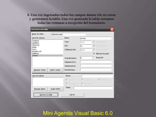 Mini Agenda Visual Basic 6.0