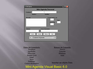 Mini Agenda Visual Basic 6.0