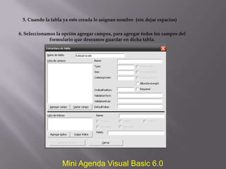 Mini Agenda Visual Basic 6.0