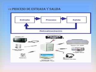 
 PROCESO DE ENTRADA Y SALIDA
 
