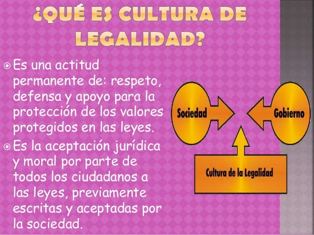 Cultura de la legalidad