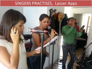 SINGERS PRACTISES, Lasser Apps
 