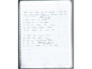 Cuaderno de trabajo. 